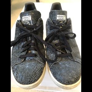 Adidas x Stan Smith | Black Snakeskin